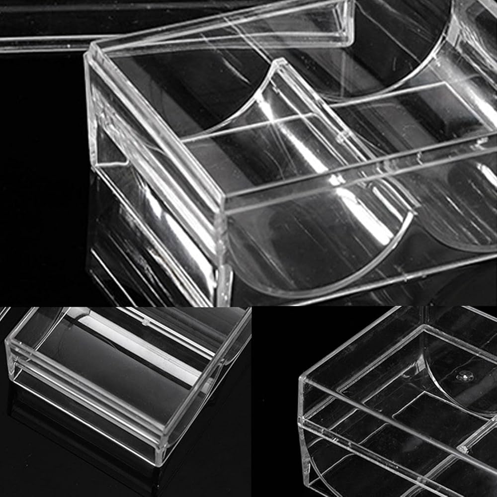 新品 ポーカーチップ トレイ ケース アクリル 収納 カジノ 持ち運び Amazon.co.jp: ポーカーチップ ケース クリア ポーカーチップ